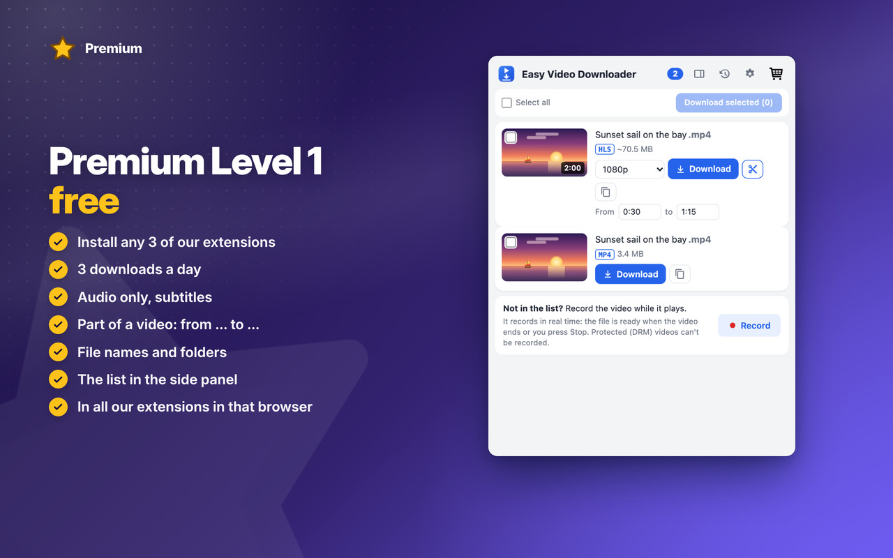 easy-video-downloader-level1 Easy Video Downloader: Premium Level 1