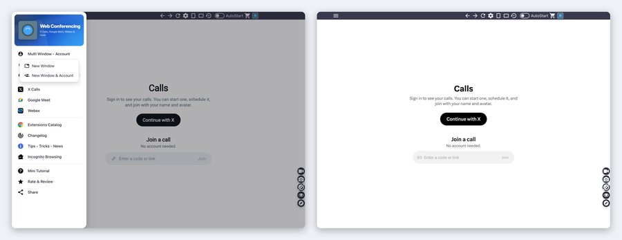 Web Conferencing: Multi Window - Account