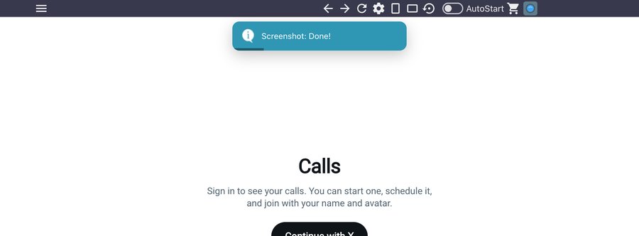Web Conferencing: Window Screenshot