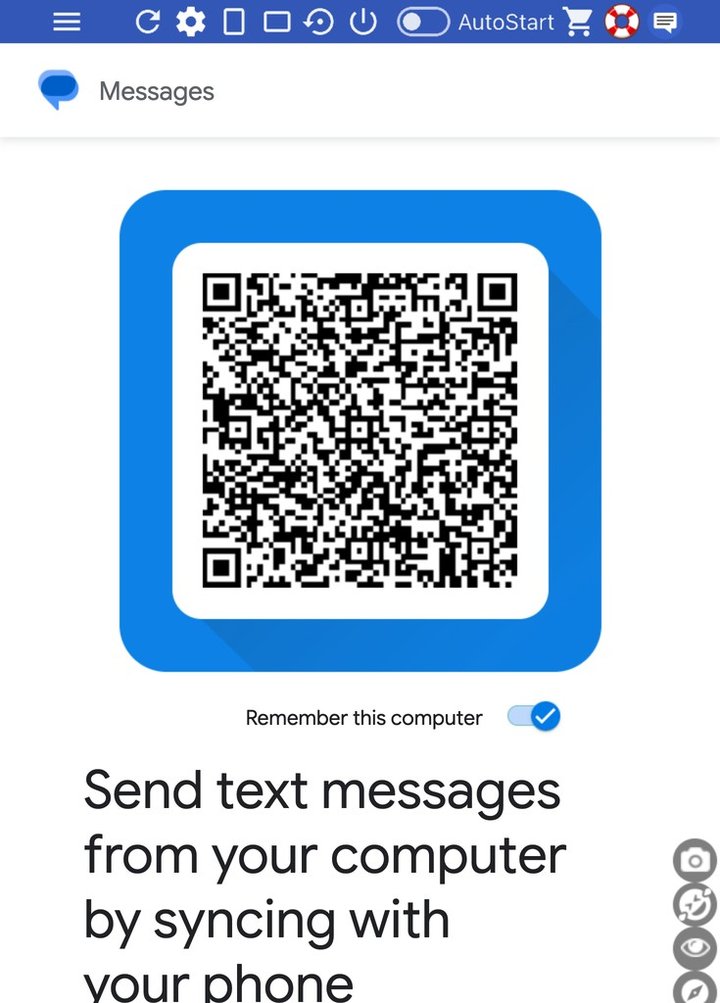Web for Google Messages: Google Messages