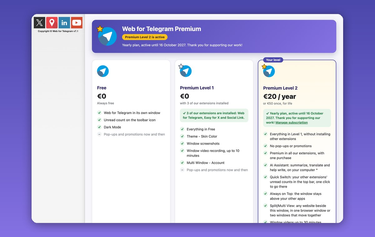 Everything in Level 1, in all our extensions and all browsers